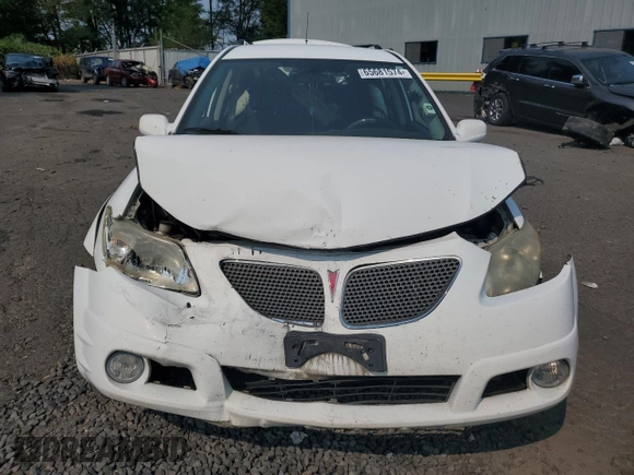 2006 Pontiac Vibe with VIN 5Y2SL65826Z432790, listed as a Copart auction lot 65681574 with 0 mi miles and Salvage Title. Bid and sale history available at carsss.com. Image 5.