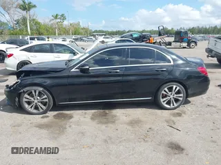 2015 Mercedes-Benz C-Class C 300 with VIN 55SWF4JB8FU062030, listed as a IAAI auction lot 41593649 with 123,196 mi miles. Bid and sale history available at carsss.com. Image 13.