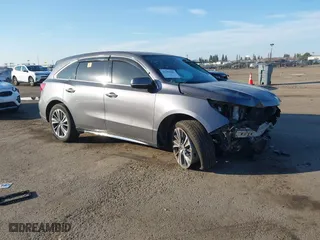 2017 Acura MDX w/Technology Pkg with VIN 5FRYD4H58HB042250, listed as a IAAI auction lot 41382885 with 111,990 mi miles. Bid and sale history available at carsss.com. Image 1.