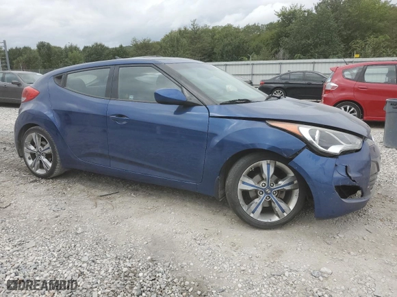 2016 Hyundai Veloster with VIN KMHTC6AD4GU278259, listed as a Copart auction lot 71732884 with 157,004 mi miles and Clean Title. Bid and sale history available at carsss.com. Image 4.