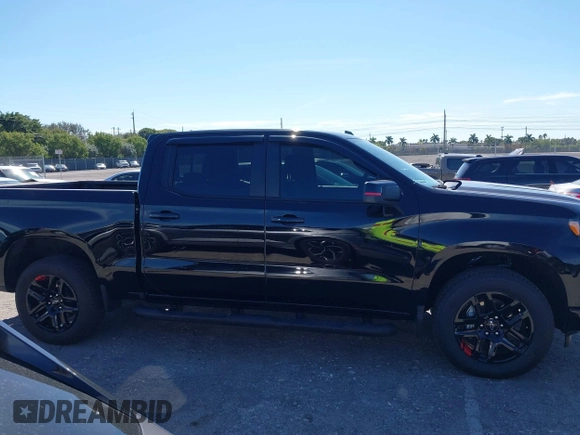 2024 Chevrolet Silverado 1500 RST with VIN 1GCUDEEL5RZ292632, listed as a IAAI auction lot 41307254 with 5,114 mi miles. Bid and sale history available at carsss.com. Image 13.