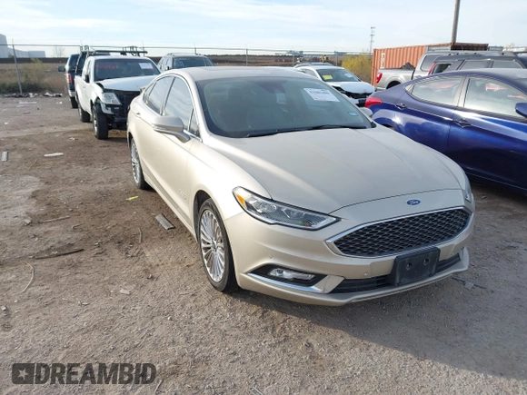 2017 Ford Fusion Titanium z VIN 3FA6P0SU5HR373140, wystawiony jako IAAI lot #41082406 z przebiegiem 98 422 mil mil oraz . Historia ofert i sprzedaży dostępna na DreamBid. Obrazek 3.