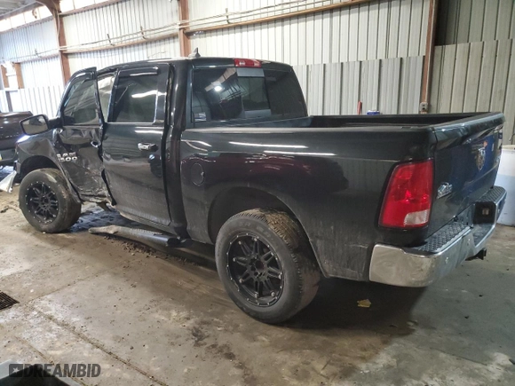 2017 Ram 1500 Big Horn with VIN 1C6RR7LG9HS728079, listed as a Copart auction lot 43546035 with 122,034 mi miles and Salvage Title. Bid and sale history available at carsss.com. Image 2.