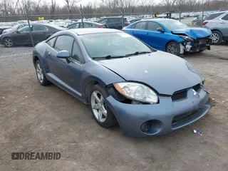 2007 Mitsubishi Eclipse GS with VIN 4A3AK24F07E068656, listed as a IAAI auction lot 41923611 with 147,599 mi miles and . Bid and sale history available at carsss.com. Image 1.
