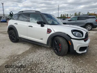 2024 MINI Countryman John Cooper Works with VIN WMZ33BS07R3R75961, listed as a Copart auction lot 76489214 with 13,906 mi miles and Salvage Title. Bid and sale history available at carsss.com. Image 4.