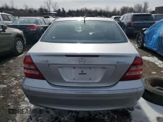 2006 Mercedes-Benz C 280 Luxury with VIN WDBRF92H06F784360, listed as a Copart auction lot 44264555 with Not Provided miles and Salvage Title. Bid and sale history available at DreamBid. Image 6.