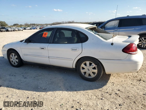 2007 Ford Taurus SEL with VIN 1FAFP56U97A177637, listed as a Copart auction lot 41812445 with 170,789 mi miles and Salvage Title. Bid and sale history available at DreamBid. Image 2.