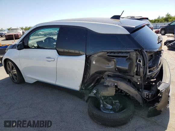 2017 BMW i3 with VIN WBY1Z6C34HV548759, listed as a Copart auction lot 56918343 with 0 mi miles. Bid and sale history available at carsss.com. Image 2.