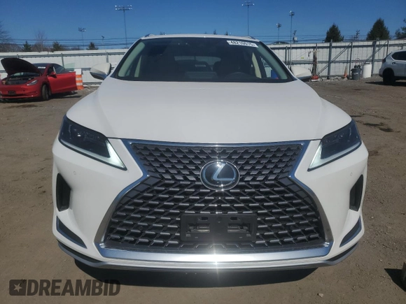 2021 Lexus RX with VIN 2T2HZMDA8MC275660, listed as a Copart auction lot 48210015 with 25,123 mi miles and Salvage Title. Bid and sale history available at carsss.com. Image 5.