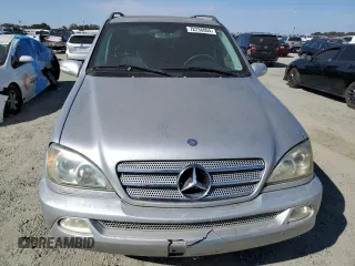 2003 Mercedes-Benz M-Class 5.0L with VIN 4JGAB75E83A413404, listed as a Copart auction lot 72238004 with 125,508 mi miles and Clean Title. Bid and sale history available at carsss.com. Image 5.
