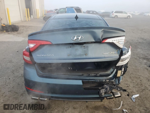 2015 Hyundai Sonata Sport z VIN 5NPE34ABXFH083470, wystawiony jako Copart lot #43548115 z przebiegiem 110 746 mil mil oraz Szkoda całkowita • Salvage title. Historia ofert i sprzedaży dostępna na DreamBid. Obrazek 6.