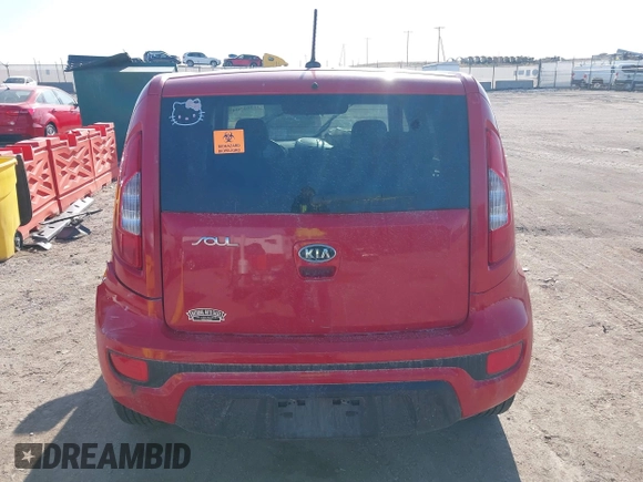 2012 Kia Soul + with VIN KNDJT2A62C7378598, listed as a IAAI auction lot 41961504 with 143,922 mi miles and . Bid and sale history available at DreamBid. Image 16.