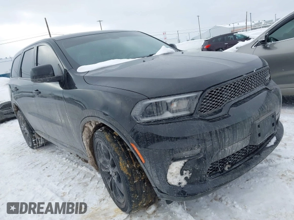 2022 Dodge Durango SXT with VIN 1C4RDJAG3NC129899, listed as a IAAI auction lot 41639299 with 50,268 mi miles and . Bid and sale history available at DreamBid. Image 1.