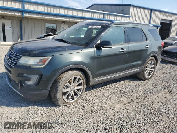 2016 Ford Explorer Limited with VIN 1FM5K7F86GGB87926, listed as a Copart auction lot 48544915 with 165,159 mi miles and Salvage Title. Bid and sale history available at DreamBid. Image 1.