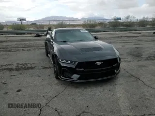 2024 Ford Mustang GT with VIN 1FA6P8CF3R5411497, listed as a Copart auction lot 55979545 with 6,607 mi miles and Salvage title. Bid and sale history available at DreamBid. Image 13.