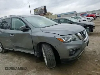 2018 Nissan Pathfinder SL with VIN 5N1DR2MN7JC648231, listed as a Copart auction lot 78738454 with 90,242 mi miles and Salvage Title. Bid and sale history available at carsss.com. Image 12.