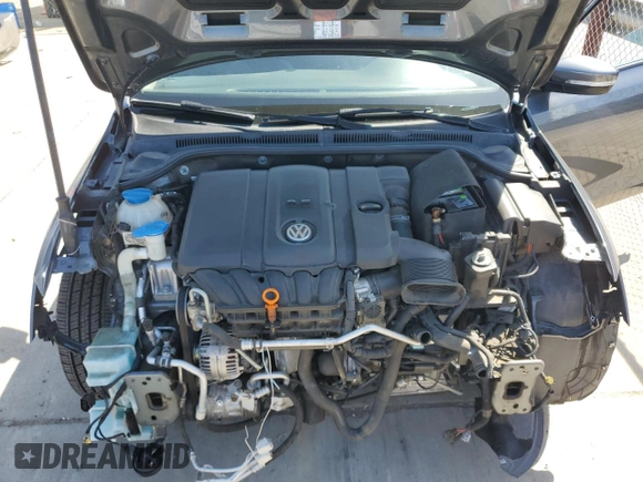 2011 Volkswagen Jetta Sedan SE w/Convenience & Sunroof PZEV with VIN 3VWDZ7AJ6BM120423, listed as a Copart auction lot 53132545 with 87,037 mi miles and Salvage Title. Bid and sale history available at carsss.com. Image 11.