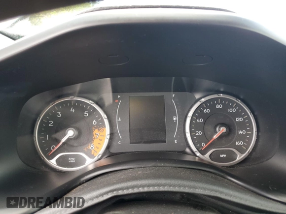2016 Jeep Renegade Sport with VIN ZACCJBAT5GPD94436, listed as a Copart auction lot 54484285 with 0 mi miles and Salvage Title. Bid and sale history available at carsss.com. Image 9.