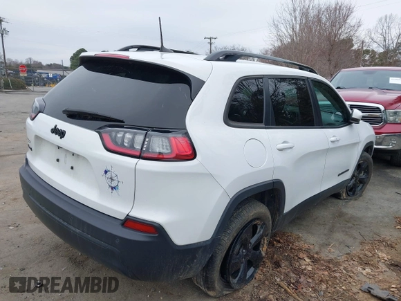 2021 Jeep Cherokee Altitude with VIN 1C4PJMLB1MD122073, listed as a IAAI auction lot 41526259 with 54,503 mi miles. Bid and sale history available at carsss.com. Image 4.