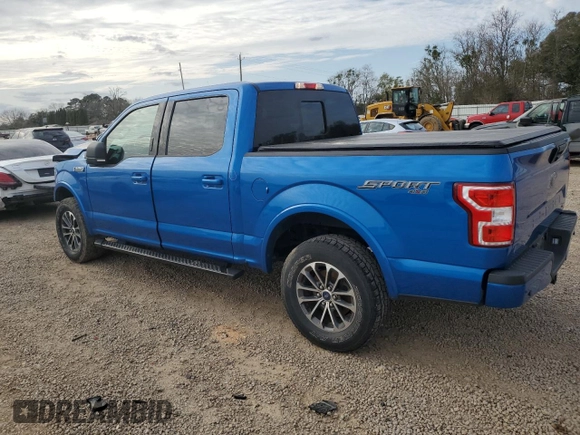 2020 Ford F-150 XL with VIN 1FTEW1EP7LFC65385, listed as a Copart auction lot 48290675 with 64,513 mi miles and Clean Title. Bid and sale history available at carsss.com. Image 2.