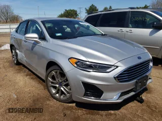 2019 Ford Fusion SEL with VIN 3FA6P0CD5KR253148, listed as a Copart auction lot 50367674 with 44,718 mi miles and Salvage Title. Bid and sale history available at carsss.com. Image 4.