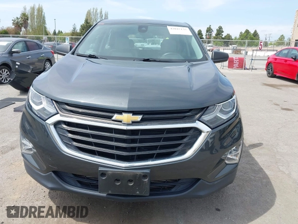 2020 Chevrolet Equinox LS with VIN 2GNAXHEV6L6273594, listed as a IAAI auction lot 42047135 with 56,028 mi miles and . Bid and sale history available at DreamBid. Image 13.