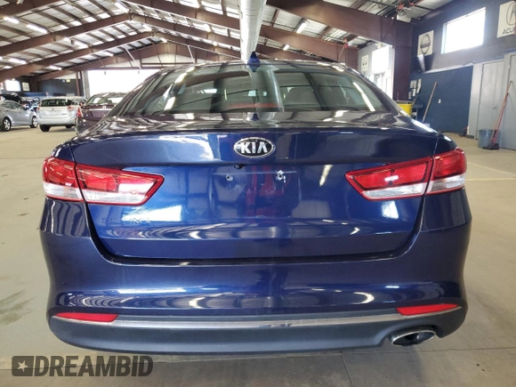2017 Kia Optima LX with VIN 5XXGT4L34HG162971, listed as a Copart auction lot 51458135 with 131,930 mi miles and Clean Title. Bid and sale history available at carsss.com. Image 6.