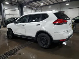 2017 Nissan Rogue S with VIN KNMAT2MV0HP619035, listed as a Copart auction lot 50162495 with 75,516 mi miles and Salvage Title. Bid and sale history available at carsss.com. Image 2.