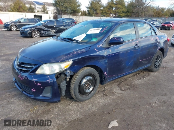 2013 Toyota Corolla L with VIN 2T1BU4EE4DC958837, listed as a IAAI auction lot 41498180 with 181,129 mi miles. Bid and sale history available at carsss.com. Image 19.