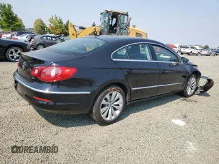 2011 Volkswagen CC Sport with VIN WVWMP7AN7BE714181, listed as a Copart auction lot 70090194 with 96,123 mi miles and Salvage Title. Bid and sale history available at DreamBid. Image 3.
