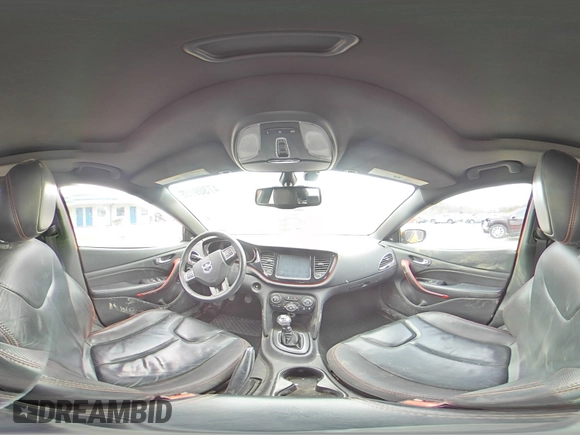 2014 Dodge Dart GT with VIN 1C3CDFEB1ED826634, listed as a Copart auction lot 47309735 with 131,944 mi miles and Salvage Title. Bid and sale history available at carsss.com. Image 13.