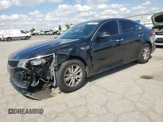 2018 Kia Optima S with VIN 5XXGT4L33JG249315, listed as a Copart auction lot 51698565 with 91,717 mi miles and Salvage Title. Bid and sale history available at carsss.com. Image 1.