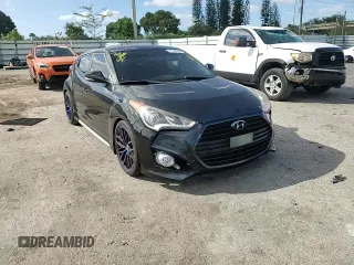 2016 Hyundai Veloster Turbo with VIN KMHTC6AE7GU279107, listed as a Copart auction lot 77386233 with 105,872 mi miles. Bid and sale history available at carsss.com. Image 10.