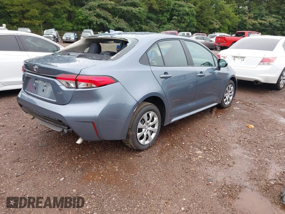 2025 Toyota Corolla LE z VIN 5YFB4MDE1SP294222, wystawiony jako IAAI lot #42462252 z przebiegiem 7 389 mil mil oraz . Historia ofert i sprzedaży dostępna na DreamBid. Obrazek 4.