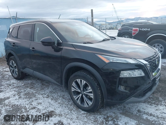 2021 Nissan Rogue SV z VIN 5N1AT3BB9MC738066, wystawiony jako IAAI lot #41009183 z przebiegiem 73 802 mil mil oraz . Historia ofert i sprzedaży dostępna na DreamBid. Obrazek 1.