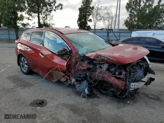 2017 Nissan Murano SV with VIN 5N1AZ2MG6HN141372, listed as a Copart auction lot 43833145 with 113,786 mi miles and Salvage Title. Bid and sale history available at carsss.com. Image 4.