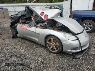 2008 Chevrolet Corvette with VIN 1G1YY26W185121761, listed as a Copart auction lot 88149955 with 0 mi miles and Non Repairable. Bid and sale history available at carsss.com. Image 4.