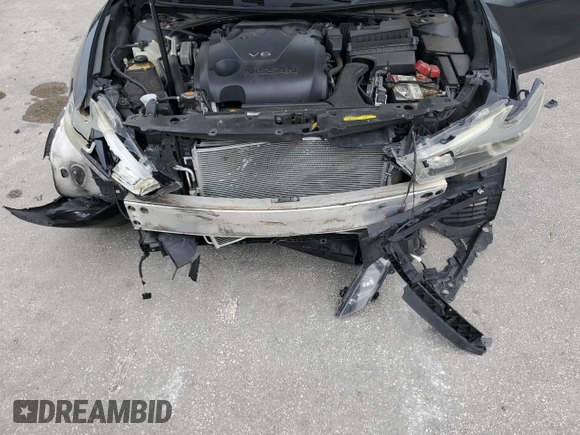 2017 Nissan Maxima SV with VIN 1N4AA6AP3HC434039, listed as a Copart auction lot 62537155 with 126,367 mi miles and Salvage title. Bid and sale history available at DreamBid. Image 11.