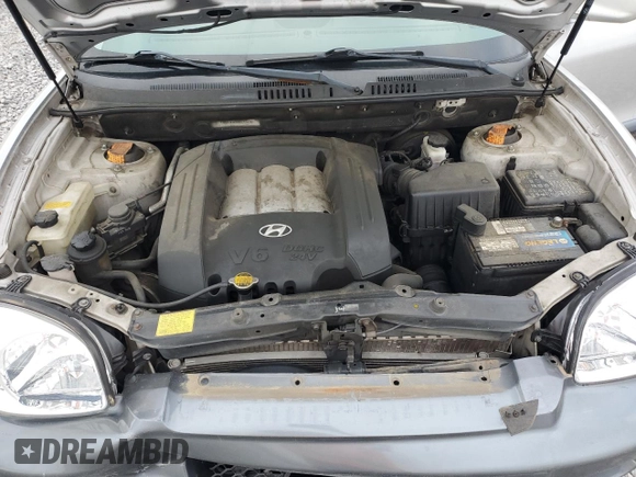2004 Hyundai Santa Fe GLS with VIN KM8SC13D64U616106, listed as a Copart auction lot 51991985 with 167,170 mi miles and Salvage Title. Bid and sale history available at carsss.com. Image 13.