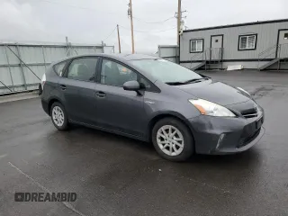 2012 Toyota Prius Two with VIN JTDZN3EUXC3148827, listed as a Copart auction lot 55311055 with 217,752 mi miles and Clean Title. Bid and sale history available at DreamBid. Image 4.