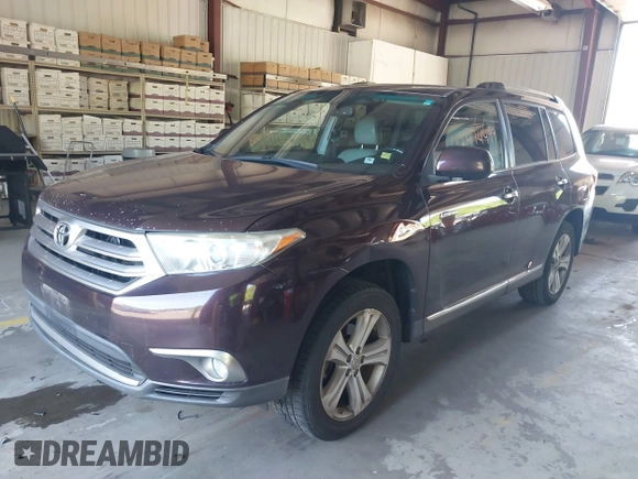 2012 Toyota Highlander Limited with VIN 5TDDK3EH3CS098180, listed as a IAAI auction lot 42474499 with 234,346 mi miles and . Bid and sale history available at DreamBid. Image 17.