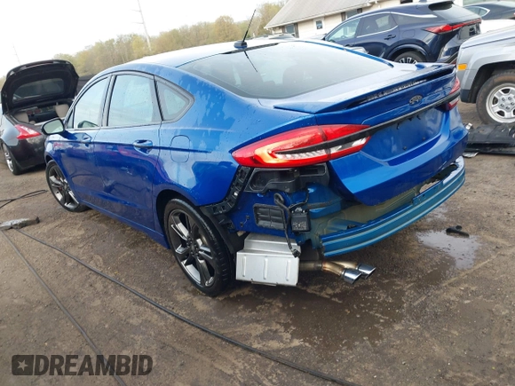 2017 Ford Fusion Sport with VIN 3FA6P0VP3HR256856, listed as a IAAI auction lot 41998564 with 106,932 mi miles. Bid and sale history available at carsss.com. Image 3.