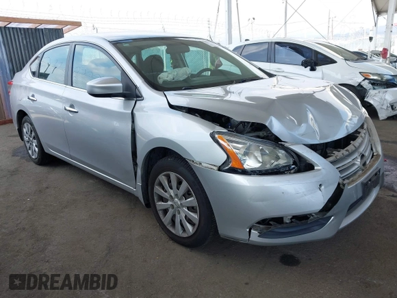 2015 Nissan Sentra SV z VIN 3N1AB7AP9FY319370, wystawiony jako IAAI lot #42098193 z przebiegiem 95 099 mil mil oraz . Historia ofert i sprzedaży dostępna na DreamBid. Obrazek 1.