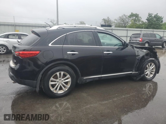 2010 Infiniti FX with VIN JN8AS1MW4AM857178, listed as a Copart auction lot 56911515 with Not provided miles and Clean title. Bid and sale history available at DreamBid. Image 3.