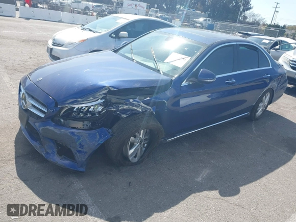 2019 Mercedes-Benz C 300 with VIN 55SWF8DB1KU317498, listed as a IAAI auction lot 41681264 with Not provided miles and . Bid and sale history available at DreamBid. Image 2.