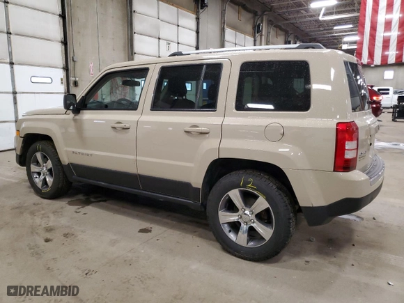 2017 Jeep Patriot High Altitude with VIN 1C4NJRFB1HD135265, listed as a Copart auction lot 47801895 with 42,645 mi miles and Salvage Title. Bid and sale history available at carsss.com. Image 2.