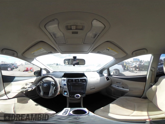 2014 Toyota Prius Two with VIN JTDZN3EU7E3365366, listed as a IAAI auction lot 41712809 with 100,510 mi miles and . Bid and sale history available at DreamBid. Image 18.