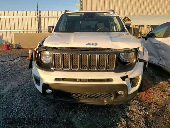2023 Jeep Renegade Latitude with VIN ZACNJDB11PPP23194, listed as a Copart auction lot 45451995 with 7,123 mi miles and Salvage Title. Bid and sale history available at carsss.com. Image 11.
