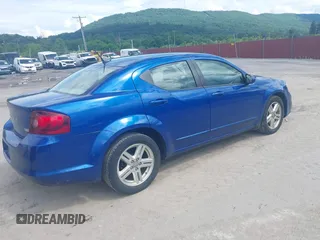 2013 Dodge Avenger SXT with VIN 1C3CDZCGXDN709224, listed as a IAAI auction lot 42479302 with 93,555 mi miles and . Bid and sale history available at DreamBid. Image 4.
