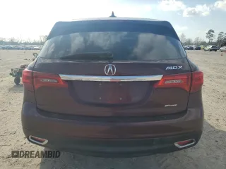2016 Acura MDX with VIN 5FRYD4H21GB026413, listed as a Copart auction lot 48808395 with 90,339 mi miles and Salvage Title. Bid and sale history available at carsss.com. Image 6.
